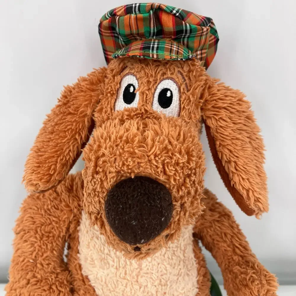 Kohls Cares Go Dog Go Book Brown Green Plaid Hat 17 In Stuffie Plush Animal Toy